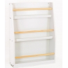 Raft organizator pentru depozitare carti si reviste, U-Grow, UGRD01-WH
