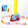 Jucarie interactiva trenulet electric domino, 60 de piese