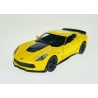 Macheta metalica Welly 1:34 Chevrolet 2017 Corvette Z06, Galben