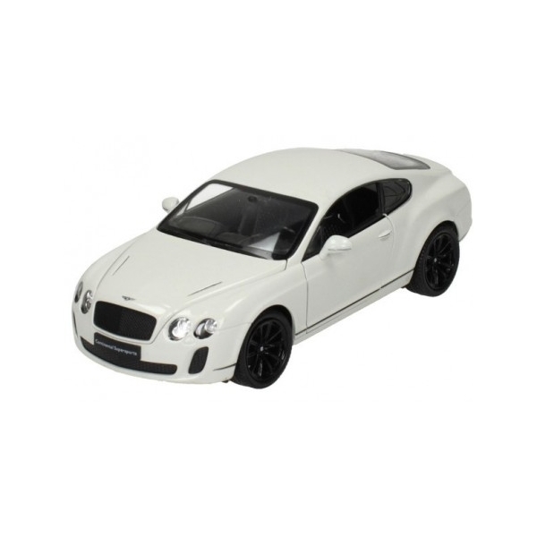 Macheta metalica 1:34 Bentley Continental SuperSports, Alb
