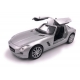 Macheta metalica Welly 1:34 Mercedes-Benz SLS AMG, Gri