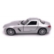 Macheta metalica Welly 1:34 Mercedes-Benz SLS AMG, Gri