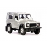 Macheta metalica Welly 1:34 Land Rover Defender, Gri
