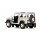 Macheta metalica Welly 1:34 Land Rover Defender, Gri