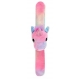 Jucarie de plus bratara unicorn cu accesorii, Roz, 21 cm