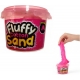 Nisip pufos si elastic pentru modelare Fluffy Cotton Sand, 300g, Roz, Toi-Toys