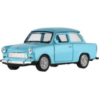 Macheta metalica Welly 1:34 Trabant,Bleu