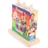 Puzzle din cuburi Cocomelon 4 imagini, 18 luni+, 9 piese