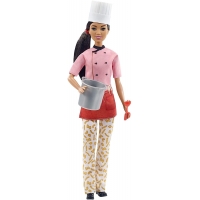 Papusa Barbie bucatar 32 cm cu accesorii