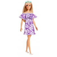 Papusa Barbie Travel Aniversare 50 de ani Malibu, Blonda