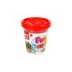 Set de joaca cu 10 piese de design cu plastilina, Crafy, 200 g