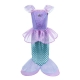 Rochita colorata pentru fetite Sirena, 7-9 ani