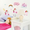 Set Stickere de perete 3D Unicorn Dream Horse, Toi-Toys