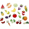 Puzzle educational cu fructe si legume, Smile Games, 36 piese