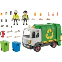 Playmobil - Camion De Reciclare Cu Accesorii