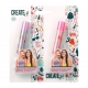 Set 2 balsamuri de buze pentru fetite Create It!