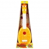 Mini chitara Eccho cu imprimeu portocala, 36 cm
