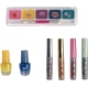 Set machiaj 7 piese Metallic pentru fetite Create It!