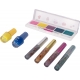 Set machiaj 7 piese Metallic pentru fetite Create It!