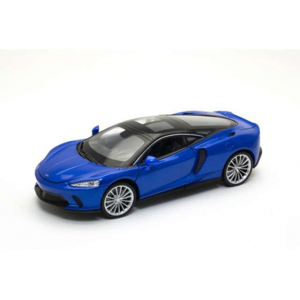 Macheta metalica Welly 1:34 McLaren Gt, Albastru