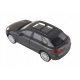 Macheta metalica Welly 1:34 Porsche Macan Turbo, Negru