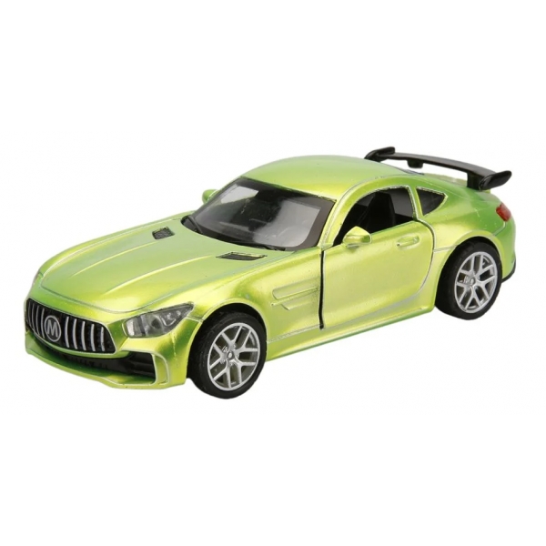Masinuta din metal 1:32 Glow Light, Maxx Wheels, Verde
