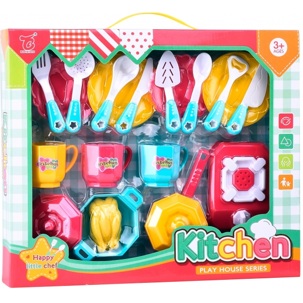 Set de joaca accesorii pentru bucatarie