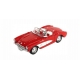 Macheta metalica Welly 1:34 Chevrolet 1957 Corvette, Rosu