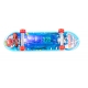 Mini skateboard de deget cu lumini, Albastru