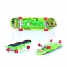 Mini skateboard de deget cu lumini, Verde
