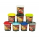 Borcanas cu plastilina Cars 114 g, Diverse culori
