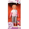 Papusa Mina la facultate, Dollz n More, 35 cm