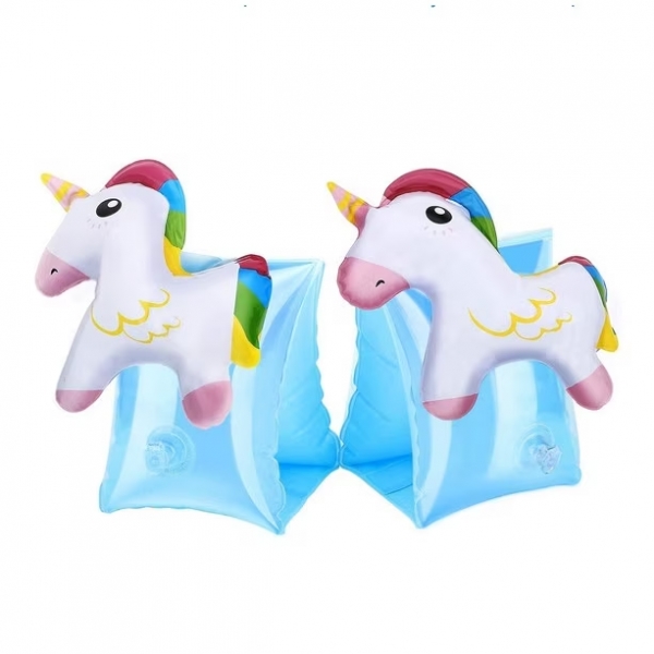 Set 2 aripioare pentru inot, 3-6 ani, Model unicorn