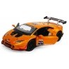 Macheta metalica 1:34 Lamborghini Huracan, 12 cm, Portocaliu