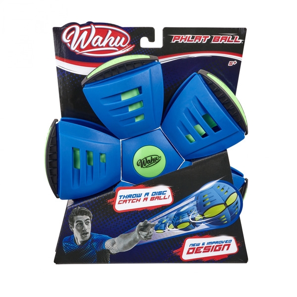 Minge frisbee clasic transformabila in disc, PhlatBall, Albastru