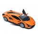Macheta metalica 1:34 Lamborghini Sian, 12 cm, Portocaliu