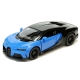 Macheta metalica 1:34 Bugatti Chiron Supersport, 12 cm, Albastru