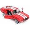 Macheta metalica 1:34 Shelby GT-500, 12 cm, Rosu