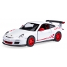 Macheta metalica 1:34 Porsche 911 GT3 RS, 12 cm, Alb