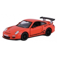 Macheta metalica 1:34 Porsche 911 GT3 RS, 12 cm, Rosu
