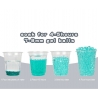 Pistol electric cu bile din hidrogen de gel cu 5000 bile, ochelari de protectie si cablu de incarcare, 28X31 cm, Negru