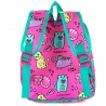 Ghiozdane de gradinita Mesco cu 2 compartimente, Pisici unicorn, Roz, 32x26x10 cm