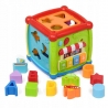 Jucarie de motricitate pentru bebelusi cub cu 5 activitati