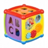 Jucarie de motricitate pentru bebelusi cub cu 5 activitati
