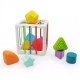 Jucarie de motricitate cub de sortat forme geometrice