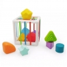 Jucarie de motricitate cub de sortat forme geometrice