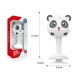 Jucarie senzoriala maracas zornaitoare Panda, 12 cm