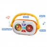 Jucarie interactiva radio cu lumini si sunete, Portocaliu
