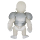 Figurina Monster Flex Combat, Monstrulet care se intinde, Knight Skeleton
