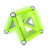 Set de constructie magnetic Geomag Kids Glow, 22 piese